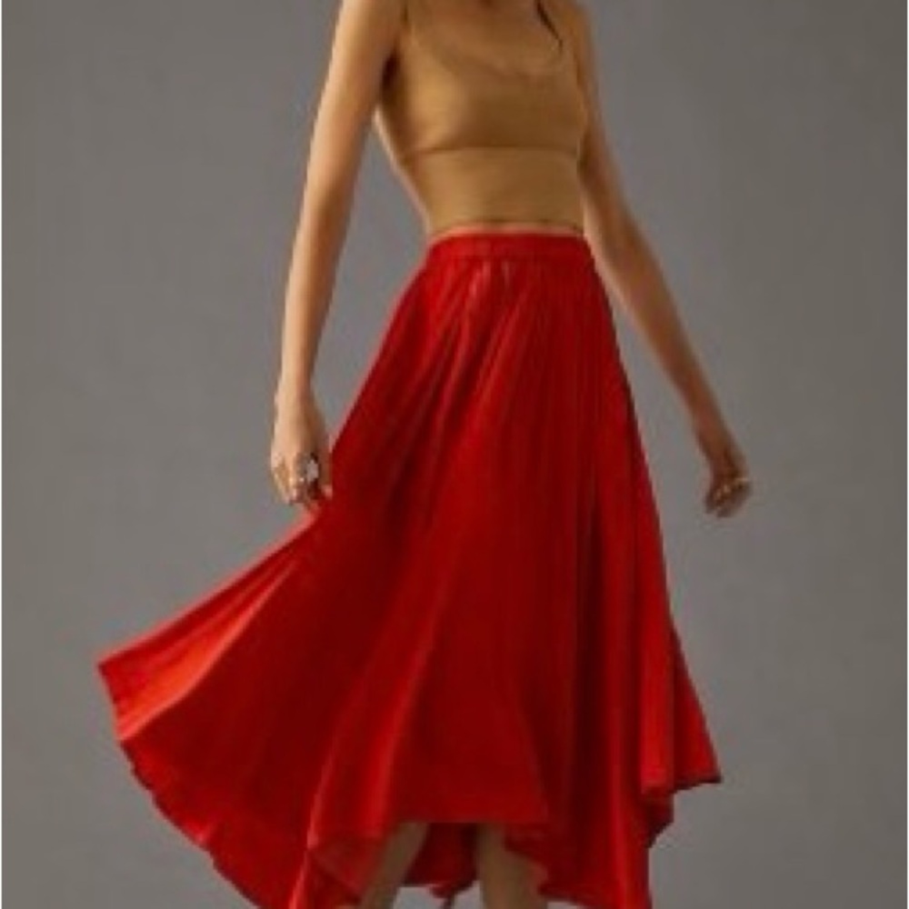 Anthropologie Sleek A-Line Skirt